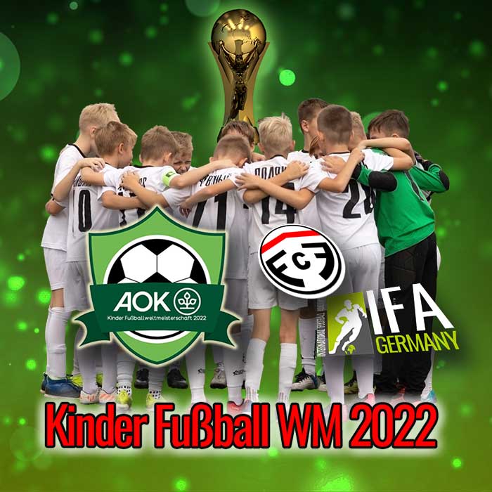 AOK Kinder Fussball WM in Schweinfurt 