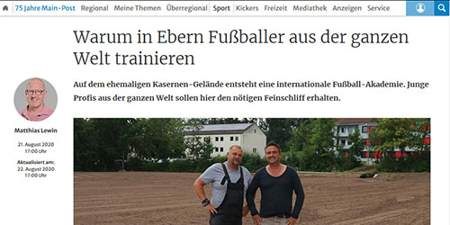 IFA Por que futbolistas de todo el mundo entrenan en Ebern